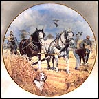 The Harvesters Collector Plate by Malcolm Greensmith MAIN