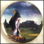 Rain Dance Collector Plate by Cat Corcilius MAIN