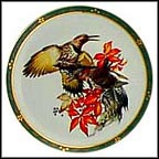 Flickers Collector Plate by Roger Tory Peterson MAIN