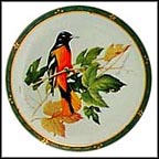 Baltimore Orioles Collector Plate by Roger Tory Peterson MAIN