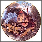 The Old Mill Collector Plate by Robert Hersey MAIN
