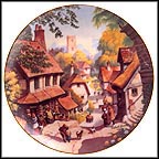 The Village Shop Collector Plate by Robert Hersey MAIN
