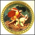 The Fifth Commandment - Thou Shalt Not Kill Collector Plate by Mary Mayo MAIN