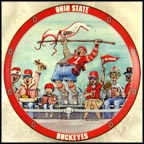 Ohio State Spectacular Spectator! Collector Plate by Gary Patterson MAIN