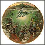 Honolua: Bay Of Piilani Collector Plate by Robert Lyn Nelson MAIN