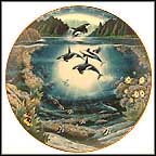 Sunlit Glow Collector Plate by Robert Lyn Nelson MAIN