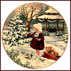 A Season Of Sharing Collector Plate by Dona Gelsinger MAIN