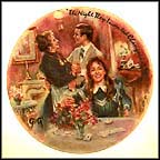 The Night They Invented Champagne Collector Plate by Jean-Claude Guidou MAIN
