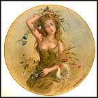 The Girl Of Summer Collector Plate by Guy Cambier MAIN