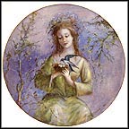 The Girl Of Spring Collector Plate by Guy Cambier MAIN