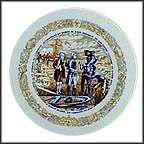 The Landing At North Island Collector Plate by Andre Restieau MAIN