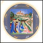 April Collector Plate by Jean Dutheil MAIN
