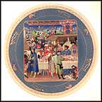 January Collector Plate by Jean Dutheil MAIN