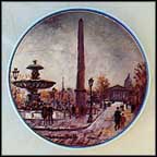 La Place De La Concorde Collector Plate by Louis Dali MAIN