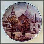 L' Eglise Saint - Pierre Collector Plate by Louis Dali MAIN