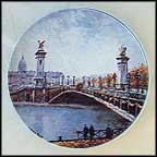 Le Pont Alexandre III Collector Plate by Louis Dali MAIN