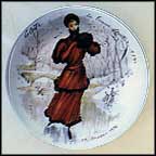 Colette, The Sportswoman Of 1890 Collector Plate by Francois Ganeau MAIN