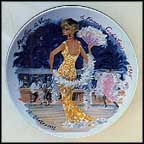 Marlene, The Vamp, The Sophisticated Woman, 1935 Collector Plate by Francois Ganeau MAIN