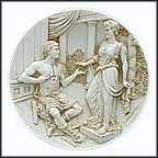 Pygmalion And Galatea Collector Plate by Yiannis Koutsis MAIN