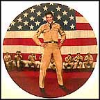 Elvis In G. I. Blues Collector Plate by Bruce Emmett MAIN