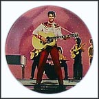 Elvis In Loving You Collector Plate by Bruce Emmett MAIN
