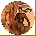 The Flying Circle 'G' Ranch: Walls, Mississippi Collector Plate by Diane Sivavec MAIN