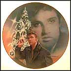 Blue Christmas Collector Plate by Nate Giorgio MAIN