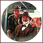 Indiana Jones And His Dad Collector Plate by Victor Gadino MAIN