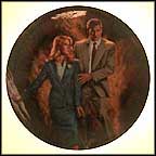 Indiana Jones And Dr. Schneider Collector Plate by Victor Gadino MAIN