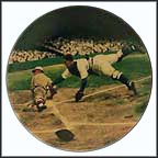 Mickey Cochrane: Black Mike Collector Plate by Jeff Barson MAIN