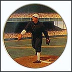 Christy Mathewson: 1905 World Series Collector Plate by Jeff Barson MAIN