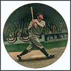 Babe Ruth: The Called Shot Collector Plate by Brent Benger MAIN