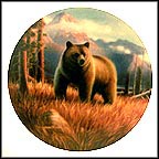 Mountain Kingdom: Grizzly Collector Plate by Mark Perry MAIN