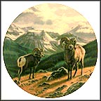 Grand View: Jasper Rams Collector Plate by Paul Krapf MAIN