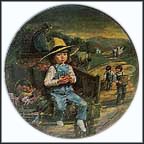 Pick Of The Crop Collector Plate by Stewart Sherwood MAIN