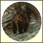 The Grizzly Bear Collector Plate by Paul Krapf MAIN