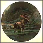 The Moose Collector Plate by Paul Krapf MAIN