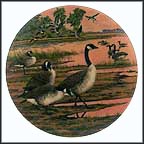 Winter Home Collector Plate by Donald Pentz MAIN