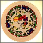 Birthday Plate Collector Plate by Charles Schulz MAIN
