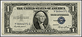 Fr# 1614  1935E YG $1 Misaligned Overprints THUMBNAIL
