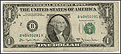 Fr# 1910  1977A BK $1 Misaligned First Printing THUMBNAIL