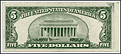 Fr# 1962  1950A HA $5 Partial Offset Printing F2B THUMBNAIL