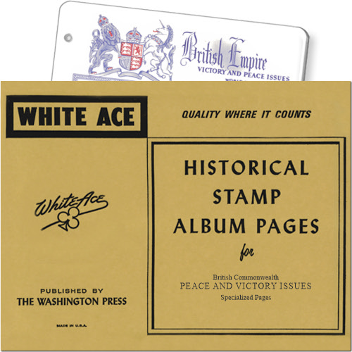White Ace Album Pages - British Empire Victory & Peace MAIN