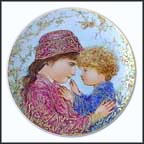 Sarah And Tess Collector Plate by Edna Hibel MAIN