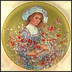 Lily Collector Plate by Edna Hibel MAIN