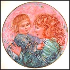 Kathleen And Child Collector Plate by Edna Hibel MAIN