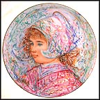 Baronesse Johanna-Marÿke Van Volendam Tot Marken Collector Plate by Edna Hibel MAIN