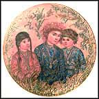 Triumph! Everyone's A Winner Collector Plate by Edna Hibel MAIN