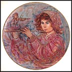 Edna's Music Collector Plate by Edna Hibel MAIN
