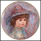 Kaylin Collector Plate by Edna Hibel MAIN